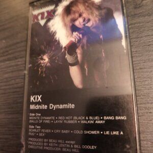 KIX MIDNITE DYNAMITE CASSETTE TAPE